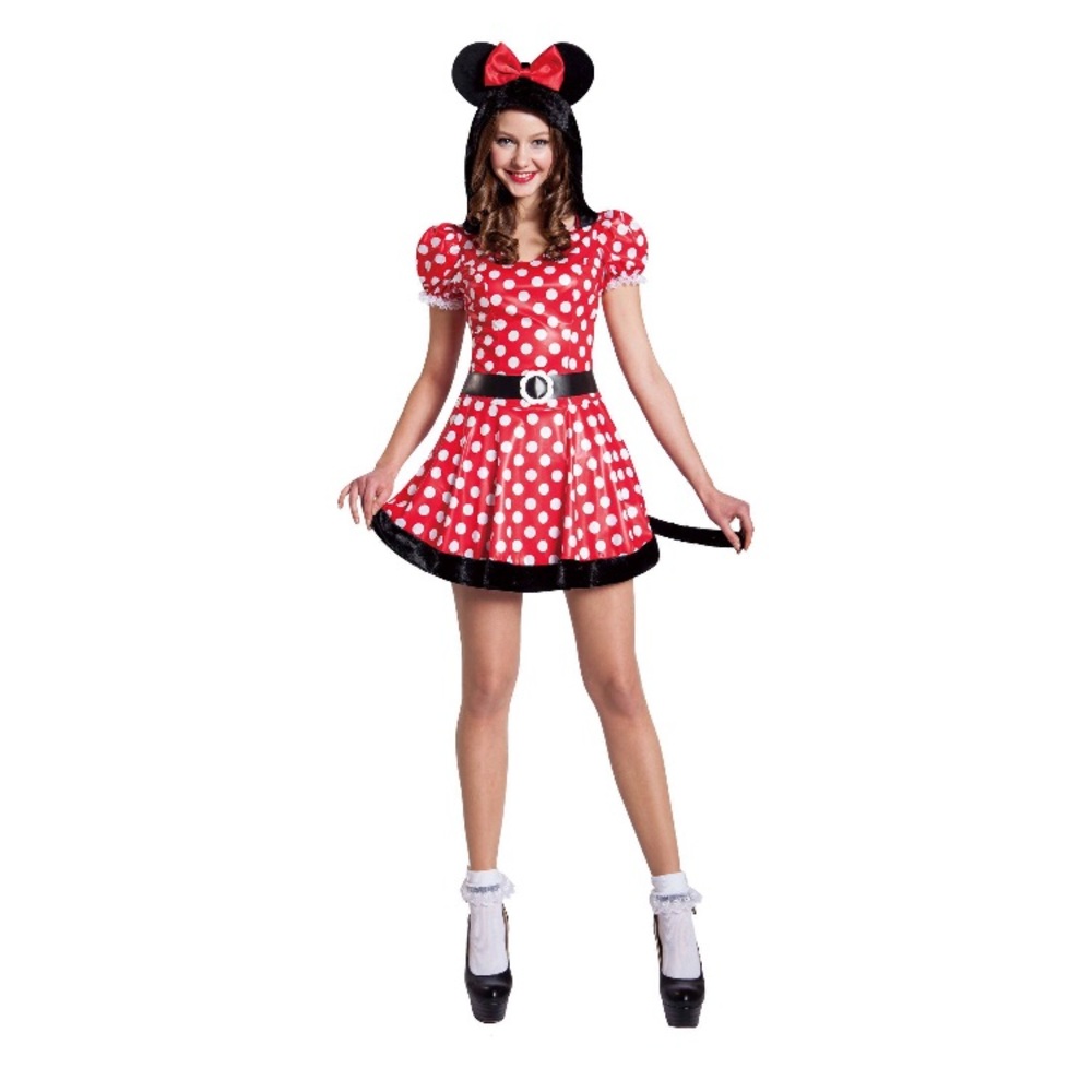 Minnie Mouse Adult Halloween Costume Medium (8-10